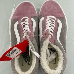 Vans Old Skool "Pig Suede Sherpa" Sneakers